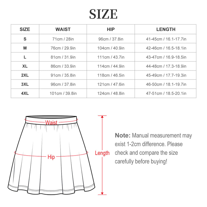 Ladies' ice skating skirt Women's Skater Skirt