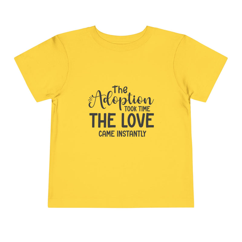 Toddler Short Sleeve Tee, Adoption