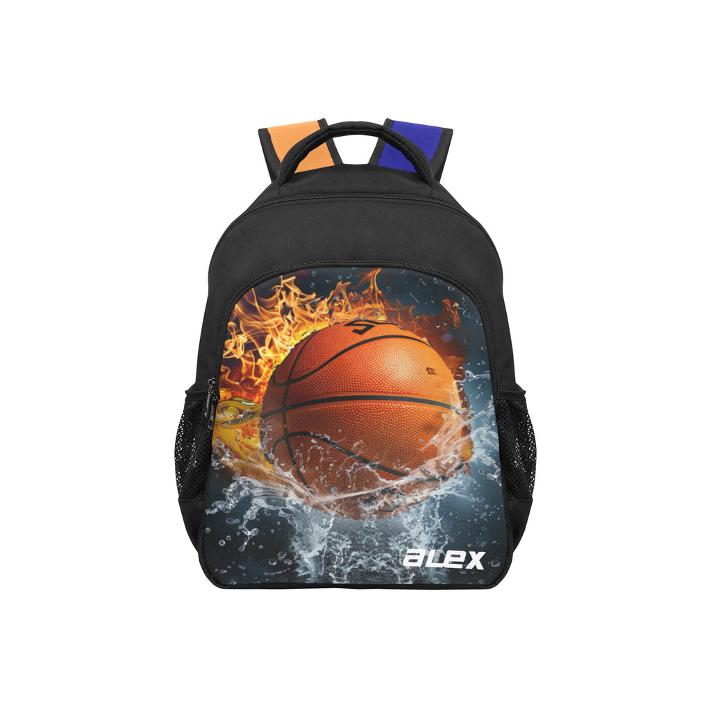 Basketball Backpack with matching lunch tote and pencil pouch