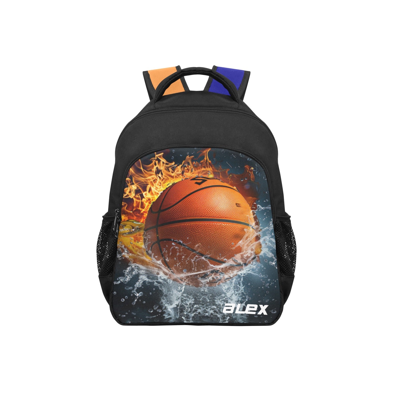 Basketball Backpack with matching lunch tote and pencil pouch