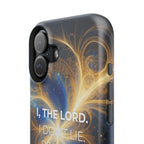 Inspirational Phone Case - I, The Lord - Impact-Resistant Cover, Bible Verse Gift, Motivational Case, Christian Accessory