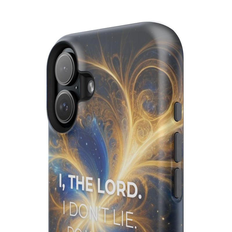 Inspirational Phone Case - I, The Lord - Impact-Resistant Cover, Bible Verse Gift, Motivational Case, Christian Accessory