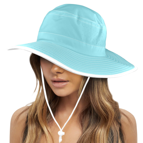 Wide Brim Bucket Hat