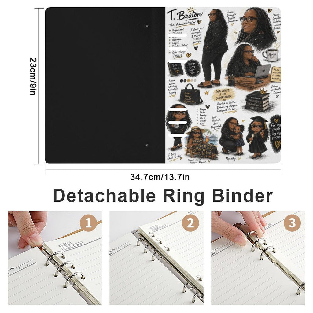 Designer Binder Notebook (A5)