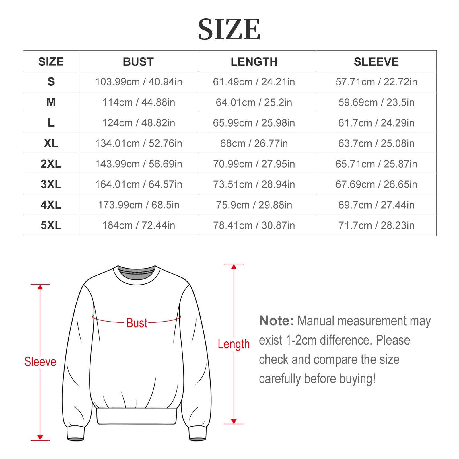 All Over Print Sweatshirt