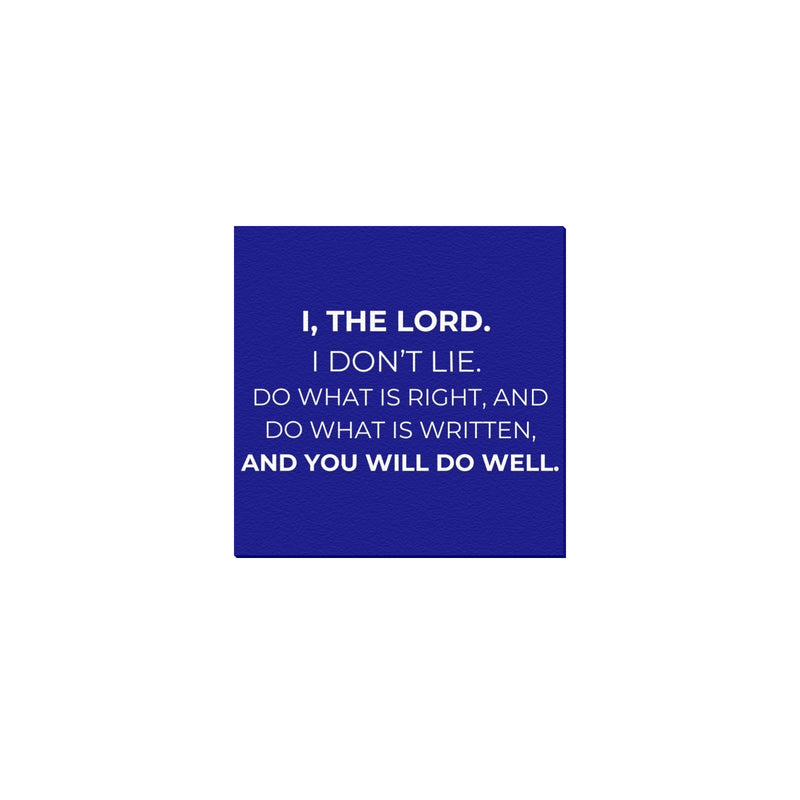 I, the Lord Canvas