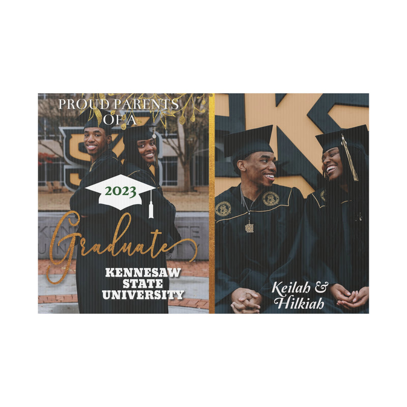 Plastic Yard Sign, Yard Sign, Graduation Sign