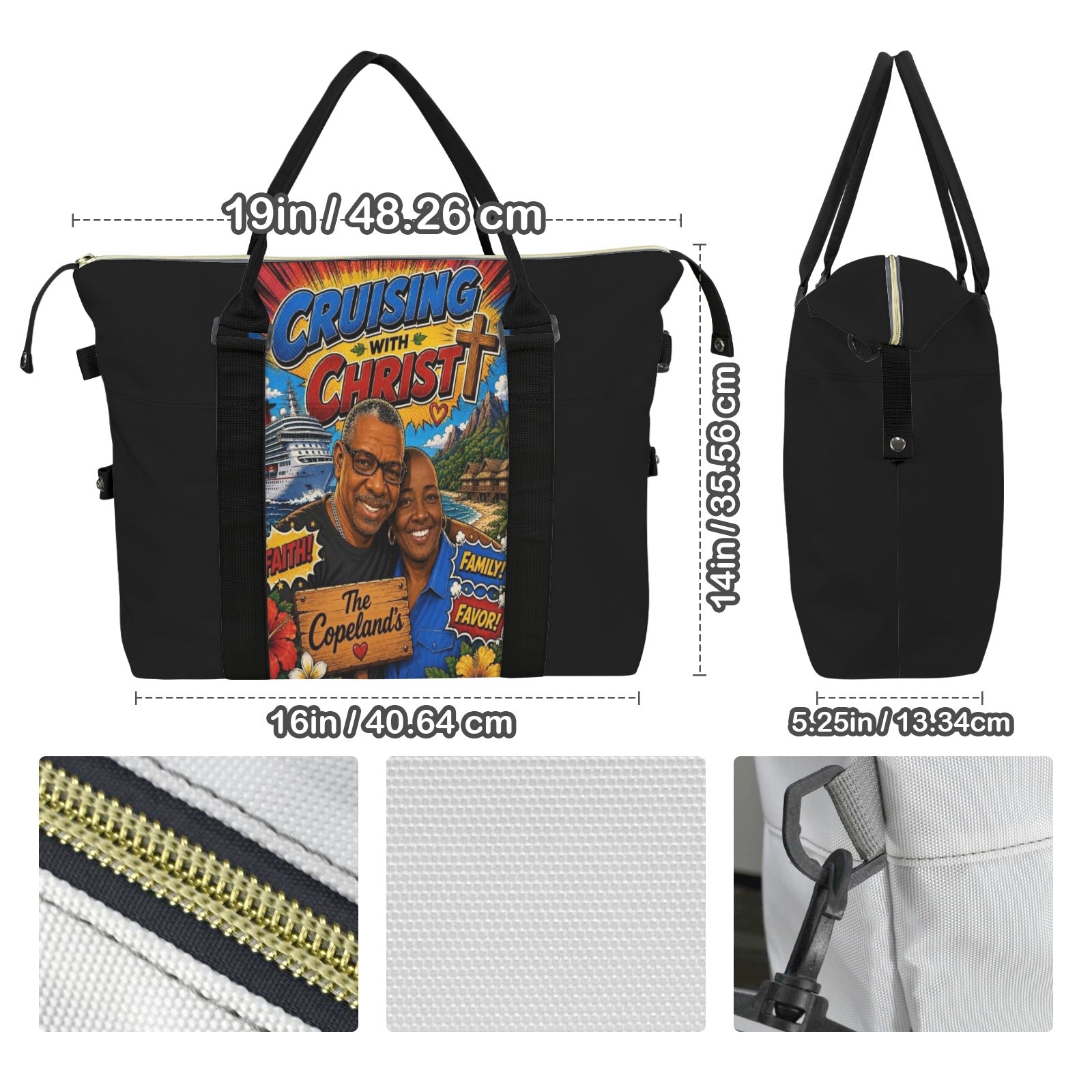 Cruise Duffle Bag-Simple (Model 1715)