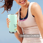 Victory 20oz Mobile Tumbler with Clear Slide Lid