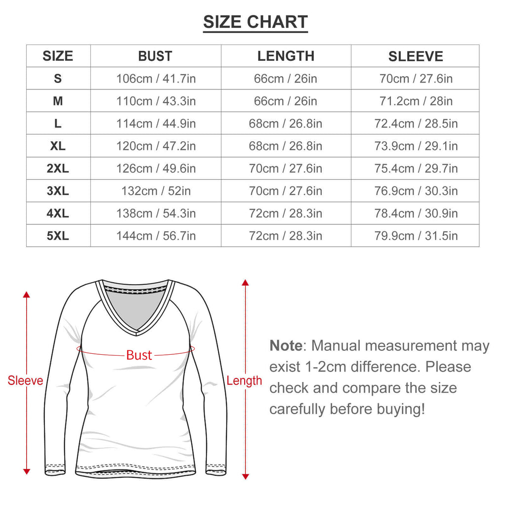 Women's Long Sleeve Loose Tee (TLREV2)
