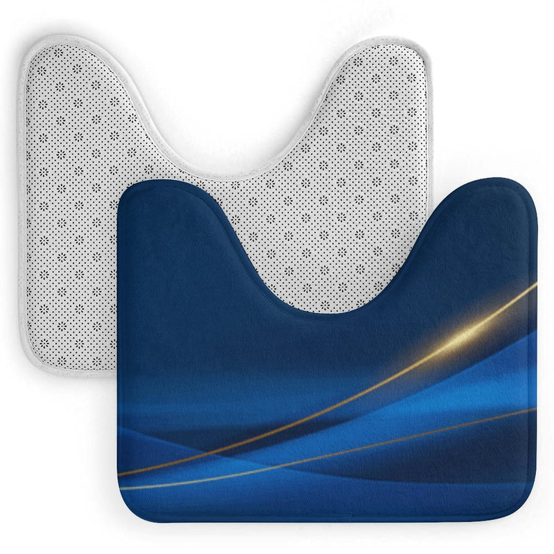U-shaped floor mat, bathroom mat