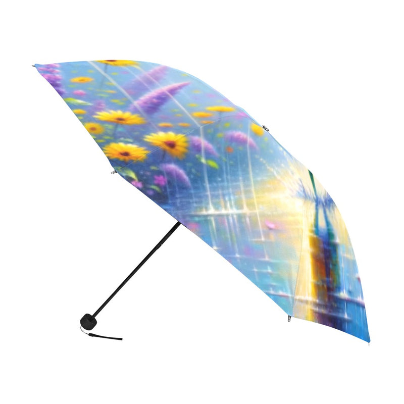 Cricut in the rain Anti-UV Foldable Umbrella (U08)