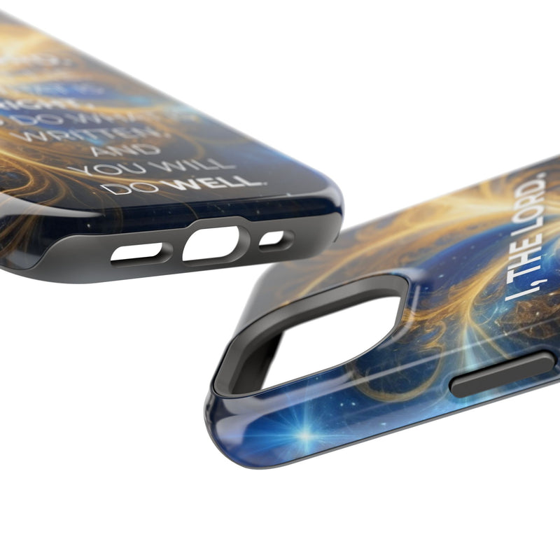Inspirational Phone Case - I, The Lord - Impact-Resistant Cover, Bible Verse Gift, Motivational Case, Christian Accessory