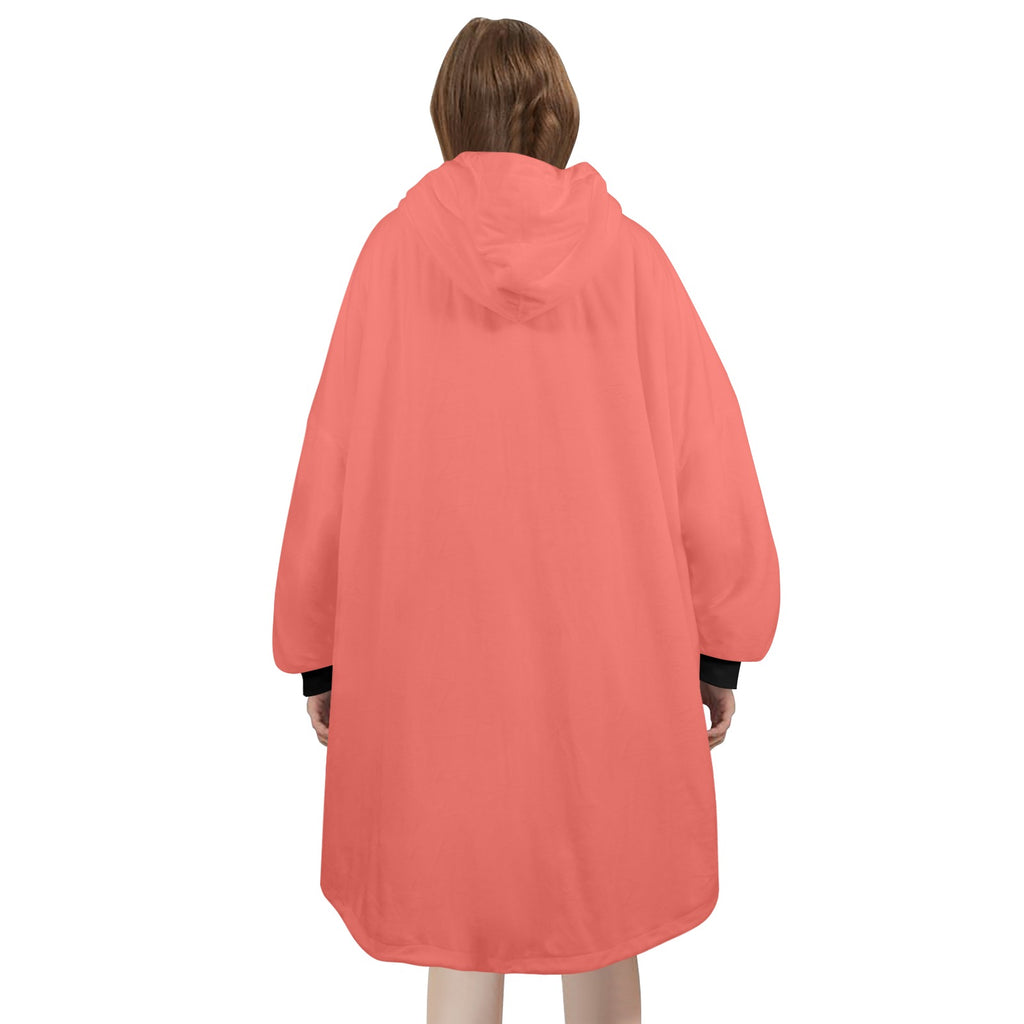 Hoodie Blanket Unisex Blanket Hoodie (Model H59)