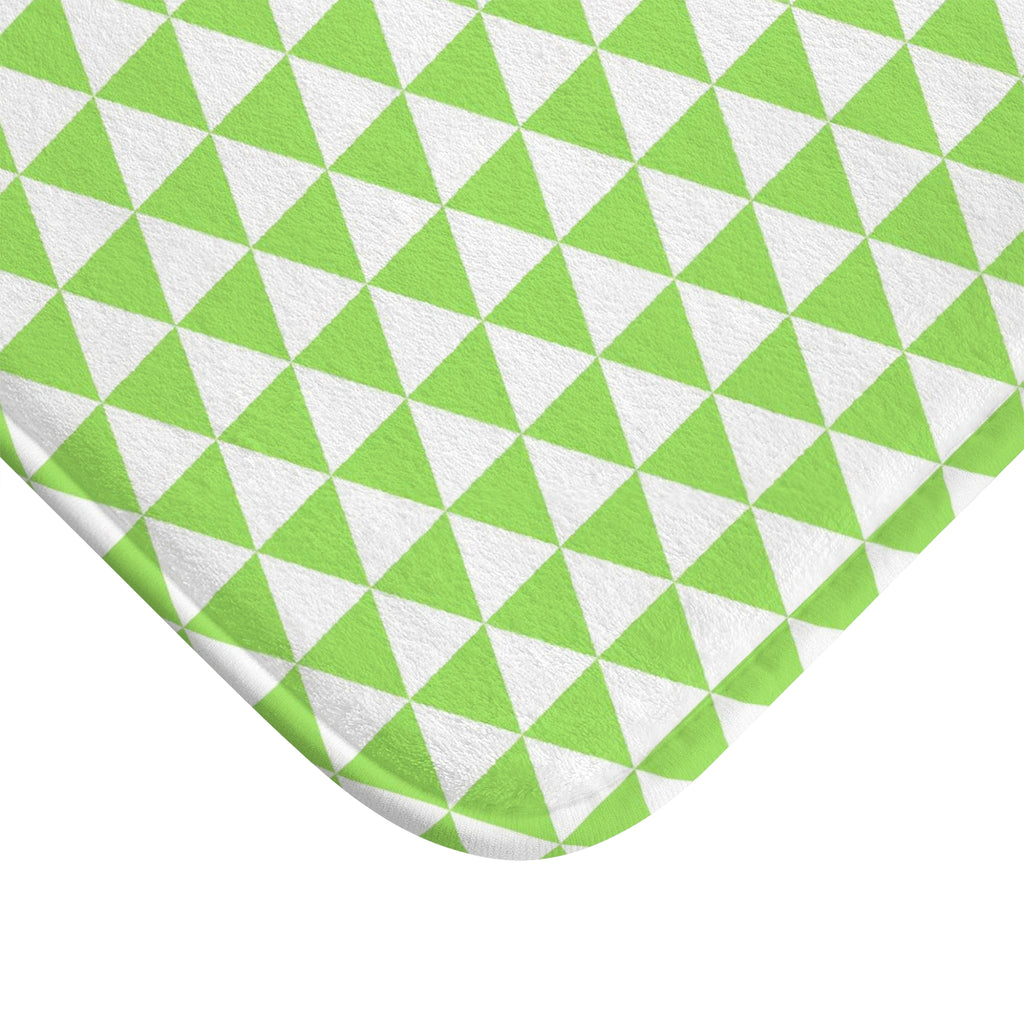 Bath Mat, Colorful Bath Mat, Green Bath Mat