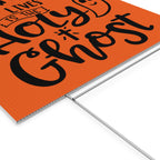 Plastic Yard Sign, Yard Sign, Halloween Sign, Sign,