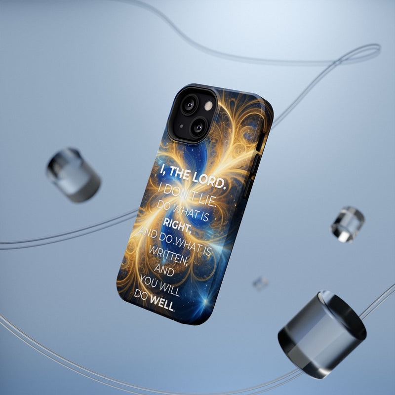 Inspirational Phone Case - I, The Lord - Impact-Resistant Cover, Bible Verse Gift, Motivational Case, Christian Accessory