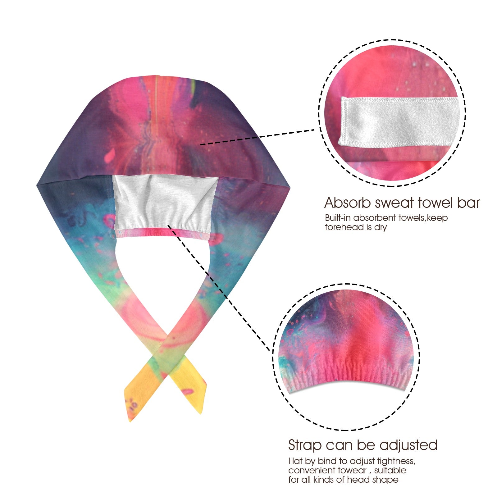 Colorful Scrub Cap