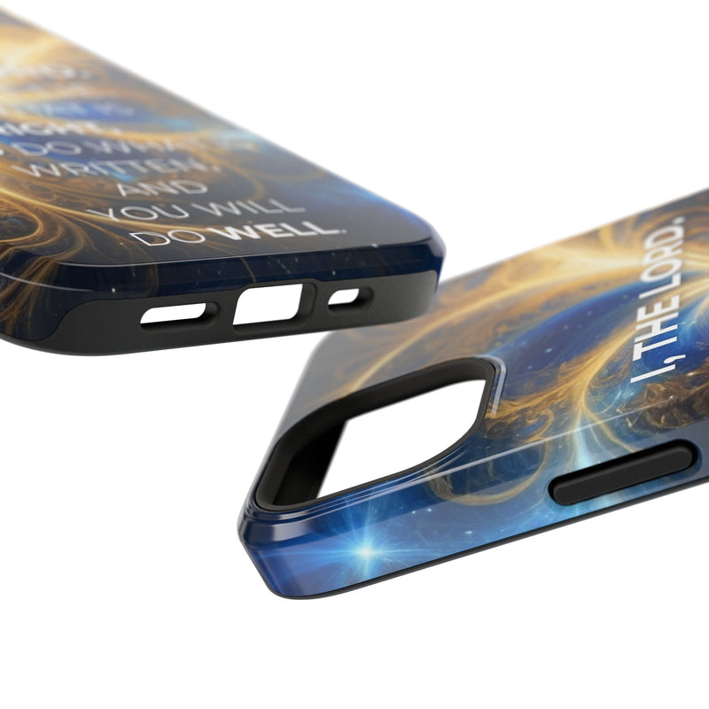 Inspirational Phone Case - I, The Lord - Impact-Resistant Cover, Bible Verse Gift, Motivational Case, Christian Accessory
