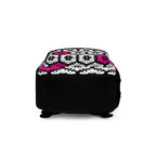 Backpack, Bookbag, Pink Bookbag, Flower Backpack