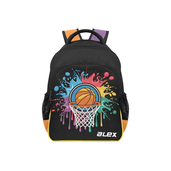 Basketball Backpack with matching lunch tote and pencil pouch