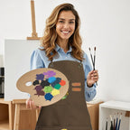 Unisex Canvas Cross Back Apron with Pockets