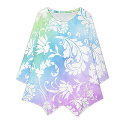 Women's Linen Long-Sleeve Top Long-sleeved top