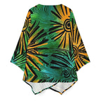 Women's V-Neck Zip Top V-neck top