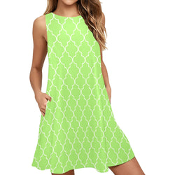 A-Line Pocket Dress with matching Capri leggings