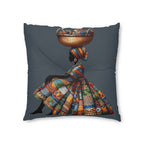 Prayer Pillow, Meditation Pillow, Floor Pillow, Square Pillow
