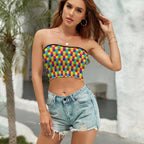 A strapless blouse for ladies Bandeau Top (NZ122)