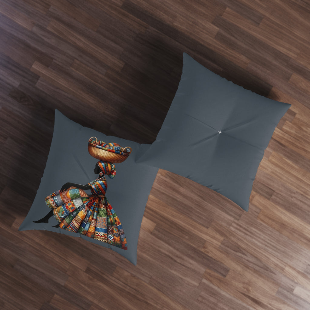 Prayer Pillow, Meditation Pillow, Floor Pillow, Square Pillow