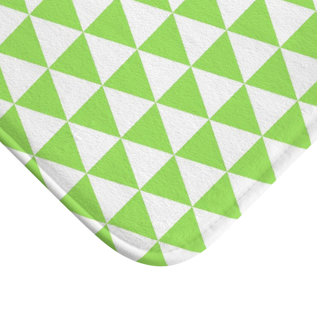 Bath Mat, Colorful Bath Mat, Green Bath Mat