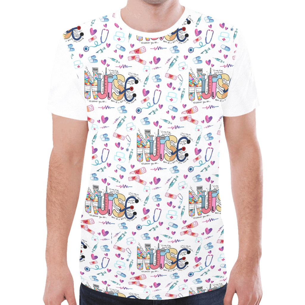 Nurse T-shirt with matching tumbler