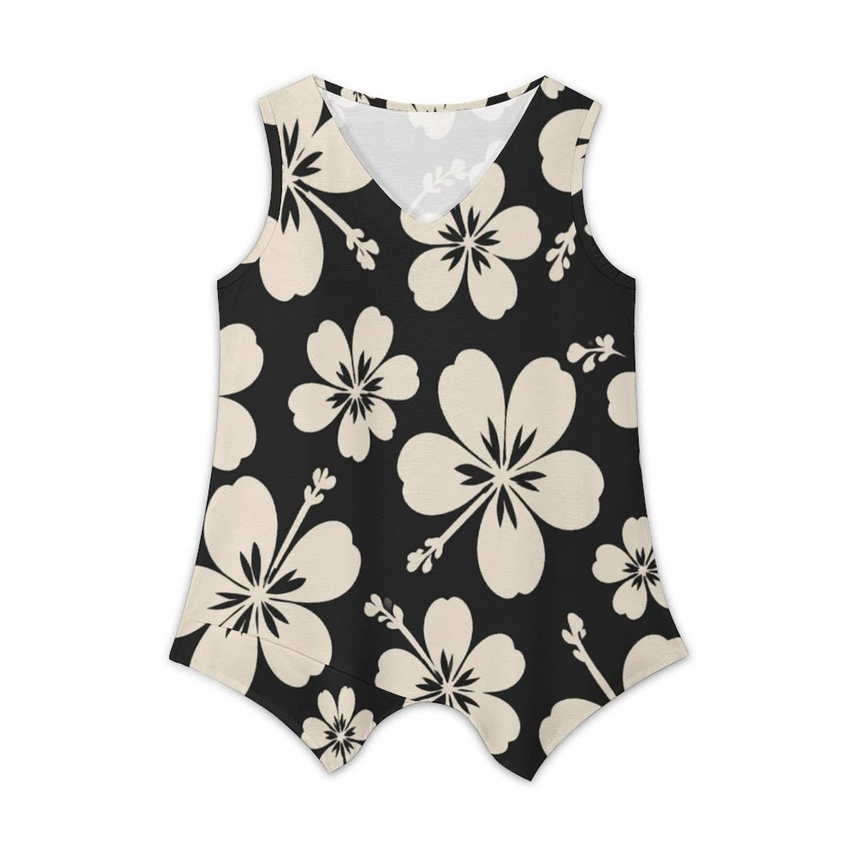 Women's Linen V-neck Tank Top