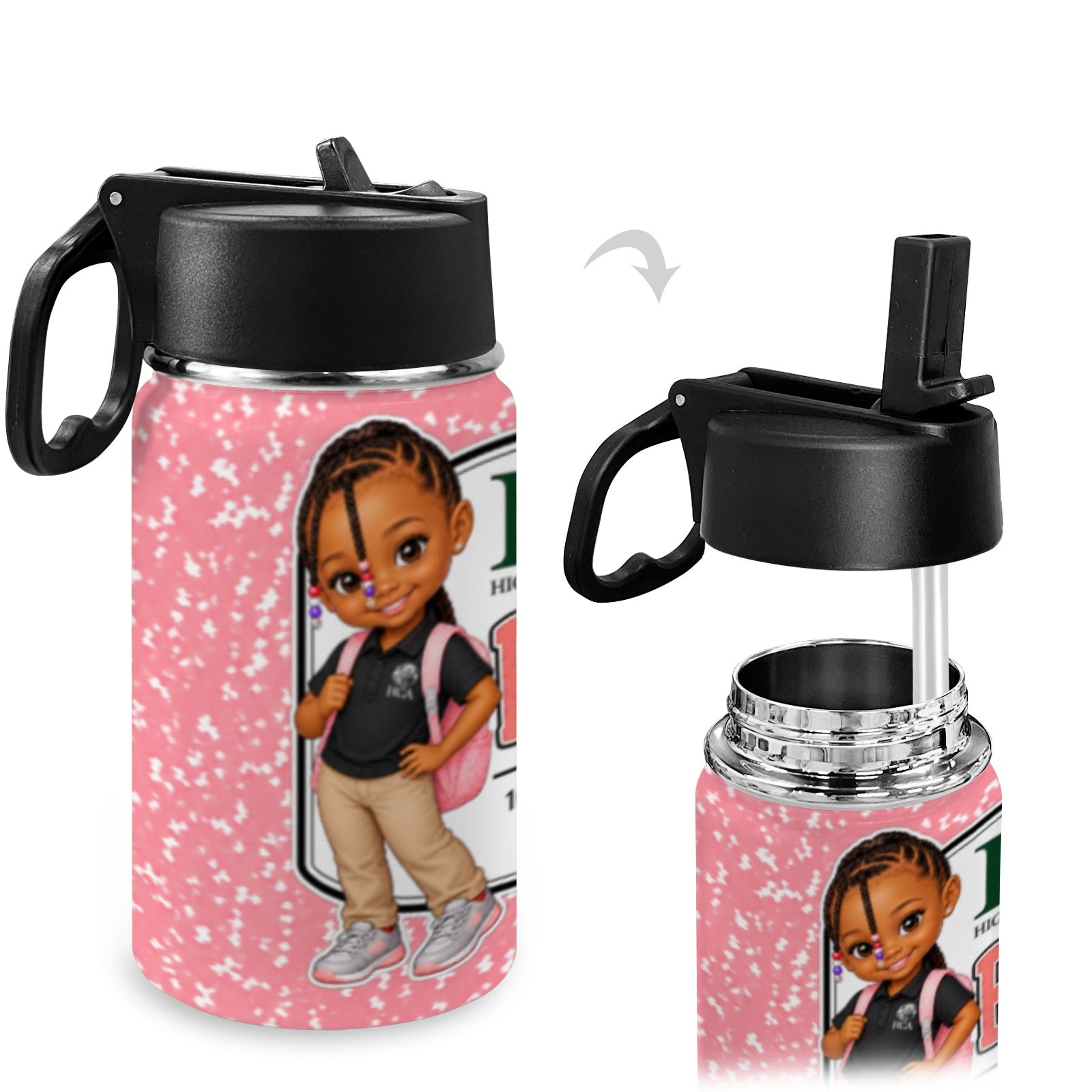 Custom Backpack and Tumbler