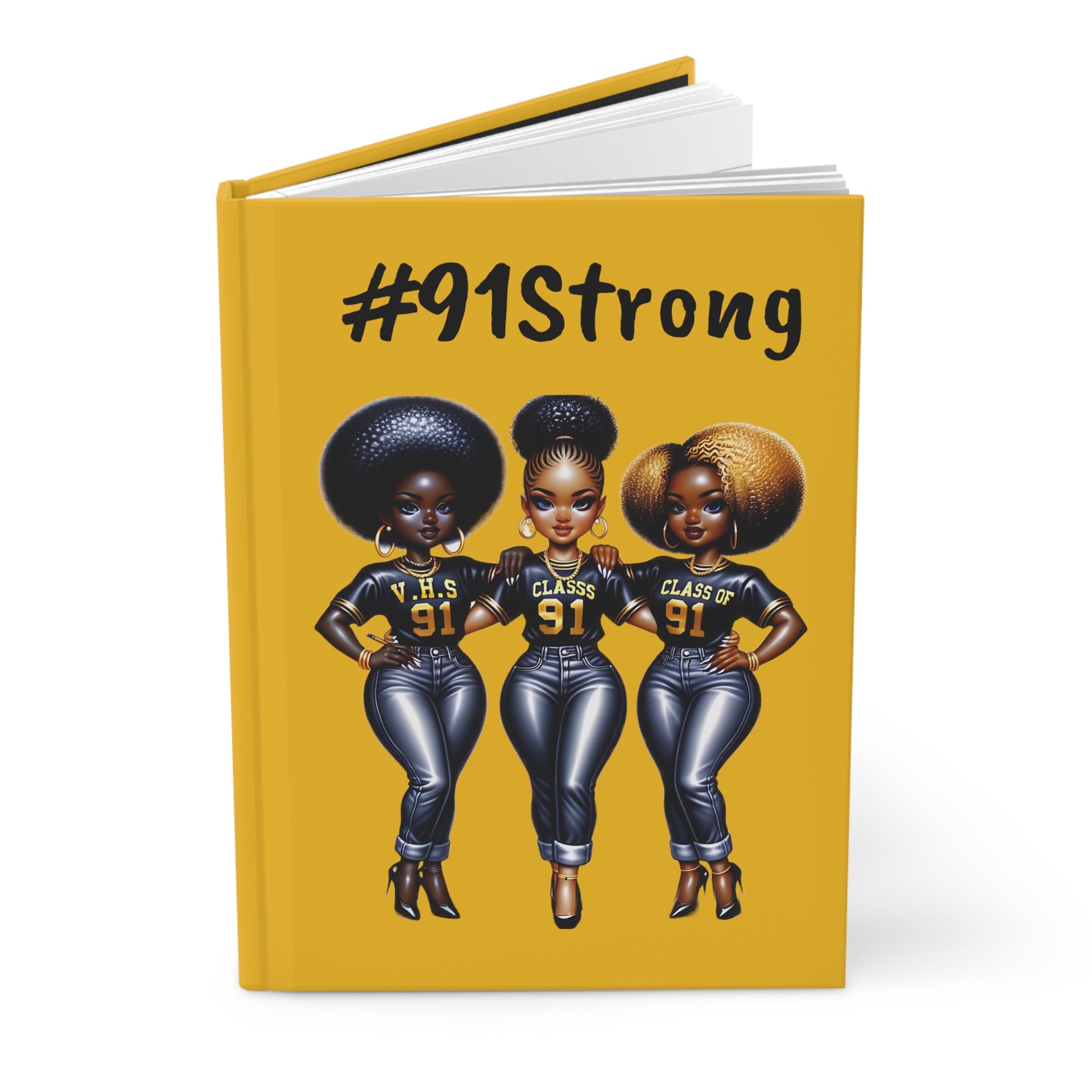 Hardcover Journal, Notebook, Valdosta Wildcats, VHS