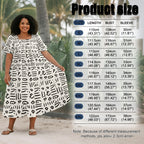 Puff sleeve straight skirt