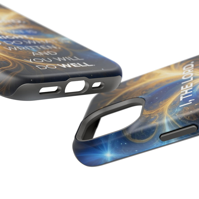 Inspirational Phone Case - I, The Lord - Impact-Resistant Cover, Bible Verse Gift, Motivational Case, Christian Accessory