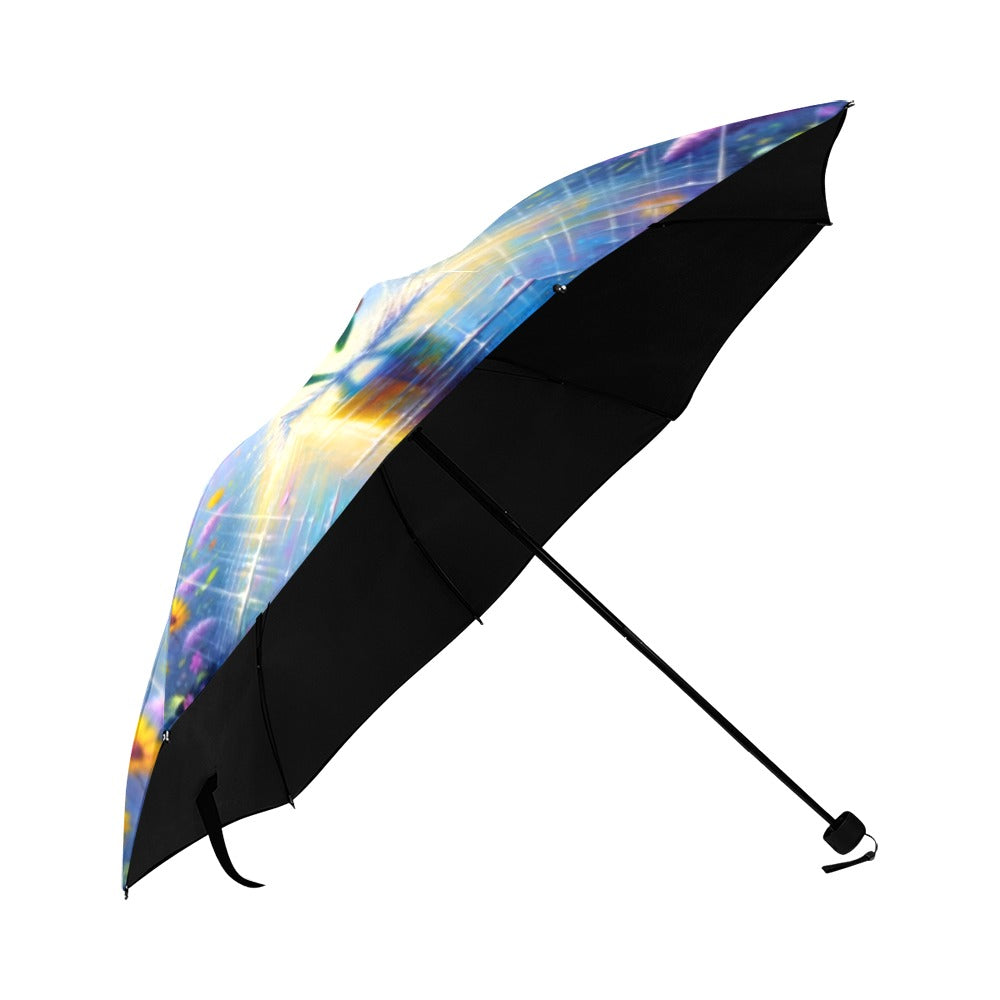 Cricut in the rain Anti-UV Foldable Umbrella (U08)