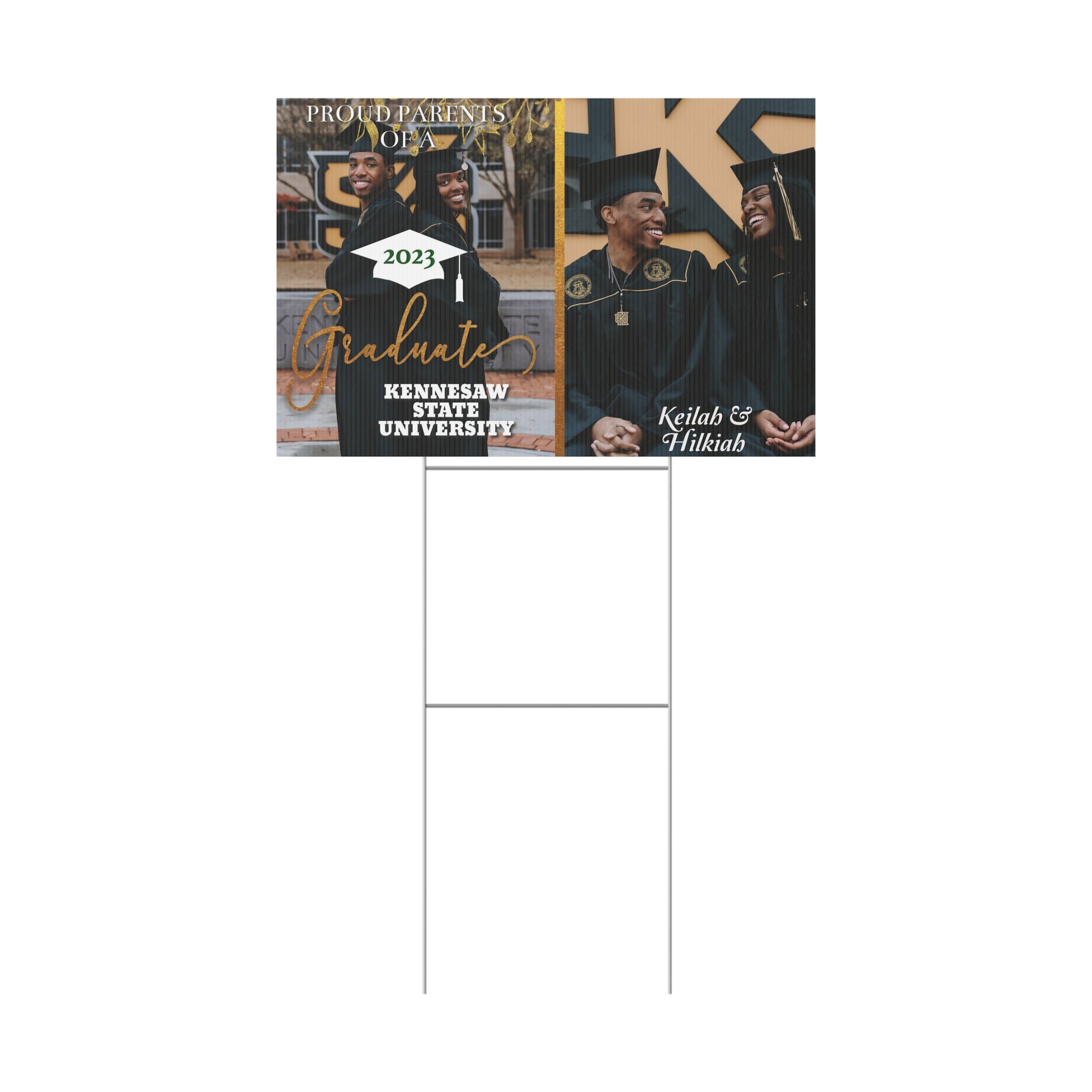 Plastic Yard Sign, Yard Sign, Graduation Sign