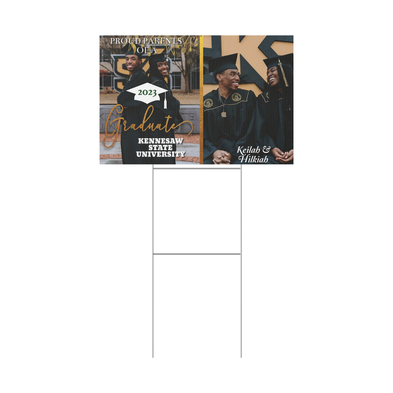 Plastic Yard Sign, Yard Sign, Graduation Sign