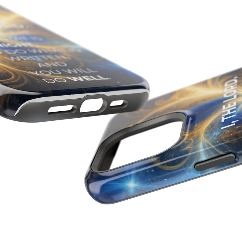 Inspirational Phone Case - I, The Lord - Impact-Resistant Cover, Bible Verse Gift, Motivational Case, Christian Accessory