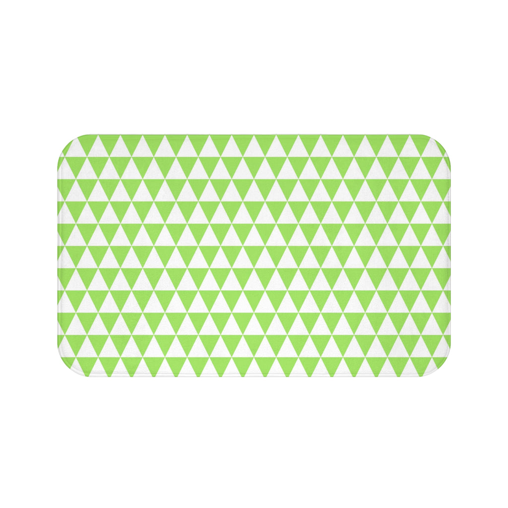 Bath Mat, Colorful Bath Mat, Green Bath Mat