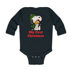 Infant Long Sleeve Bodysuit, My First Christmas