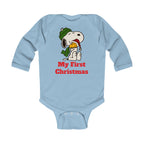 Infant Long Sleeve Bodysuit, My First Christmas