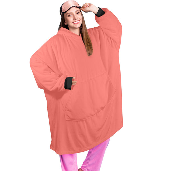 Hoodie Blanket Unisex Blanket Hoodie (Model H59)