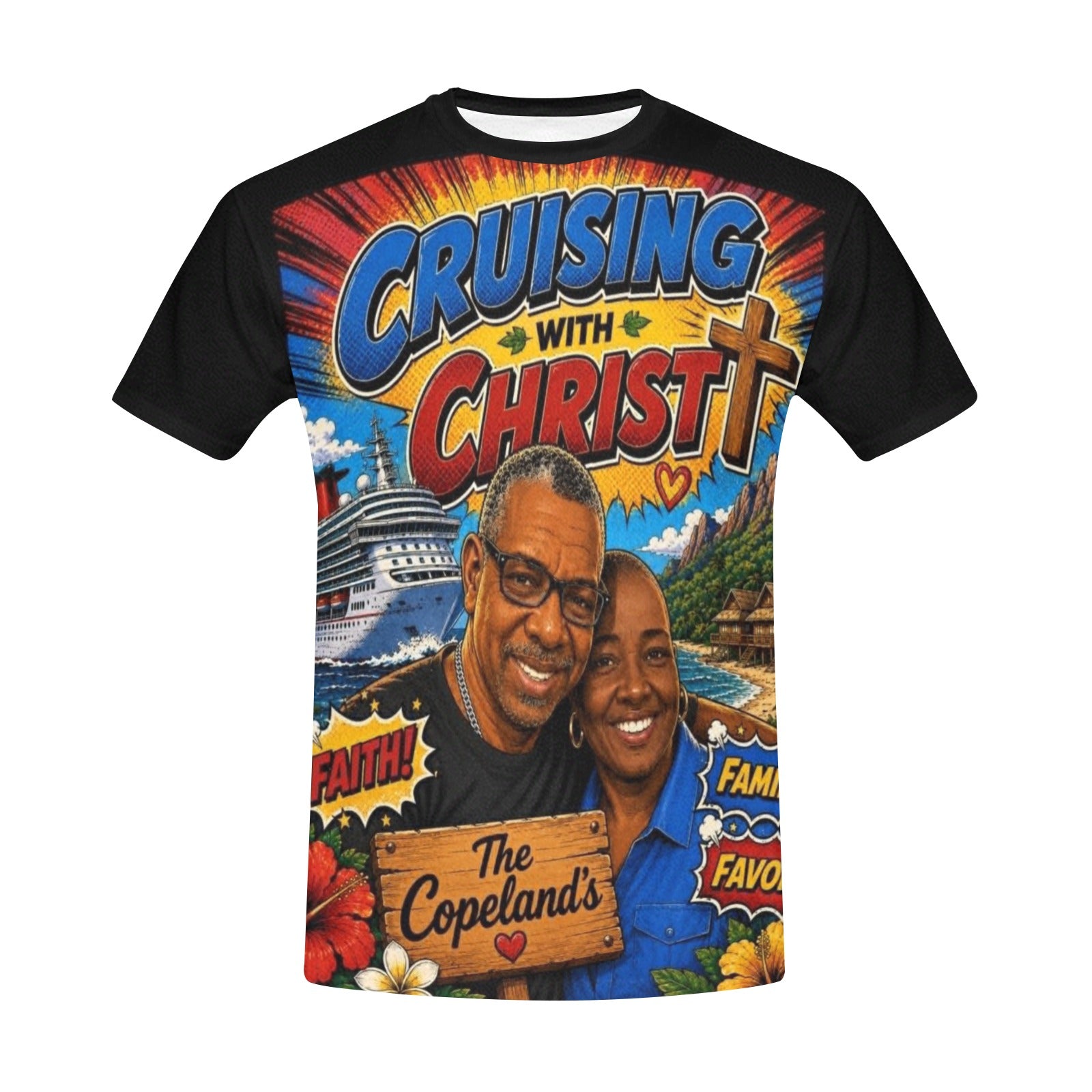 Cruise Unisex All Over Print Crew Neck T-Shirt (Model T40-2)