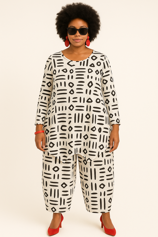 Aztec Design Pantsuit
