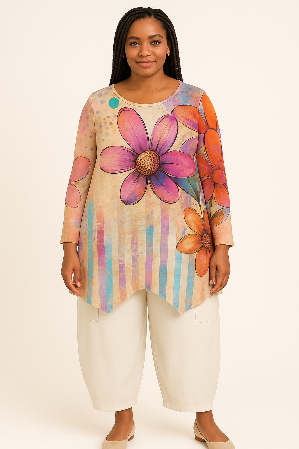Floral Pant suit